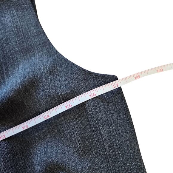 Theory sheath dress gray wool blend size 10 - Picture 9 of 11